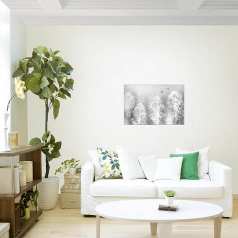 Wandbilder Wohnzimmer XXL Wald Moderne Bilder Abstrakt